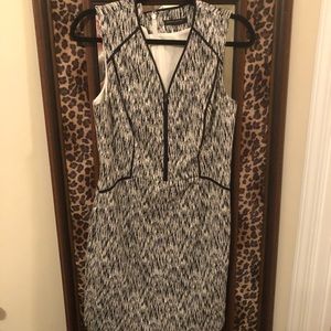 Black and White Business Dress